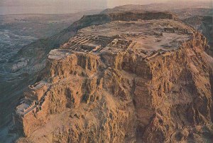 The Masada plateau.