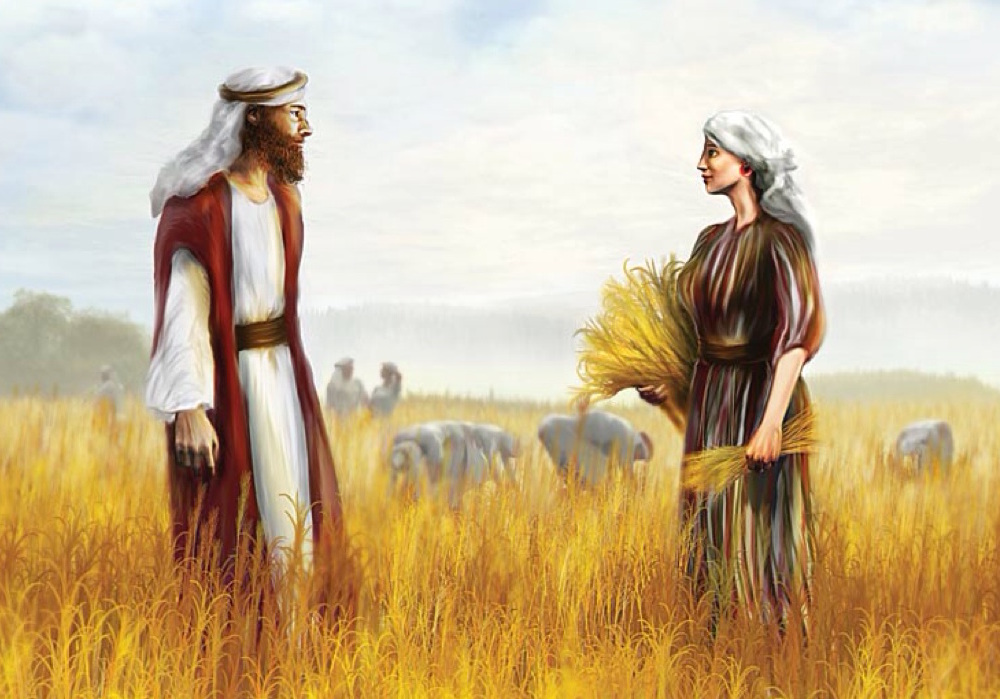 Ruth Scripture Beckett: Ruth – Chapter 2: Ruth and Boaz – The Lutheran Column